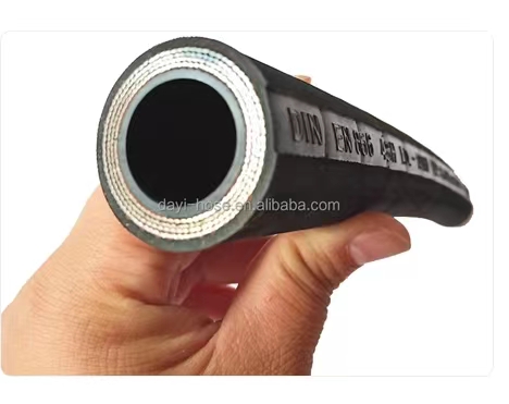 china one wire braided high pressure hydraulic hose manufacturer