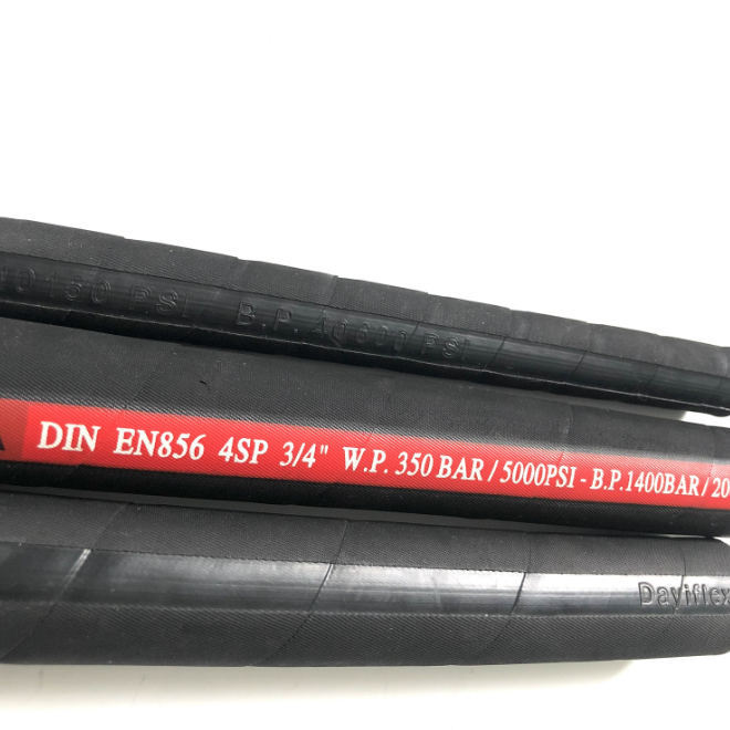 wrapped cover hydraulic hose