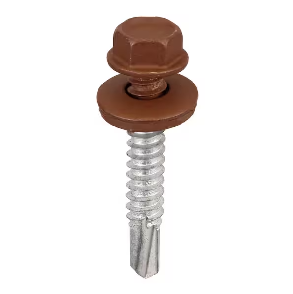 Enamelled Hex Head Self Drilling Screw