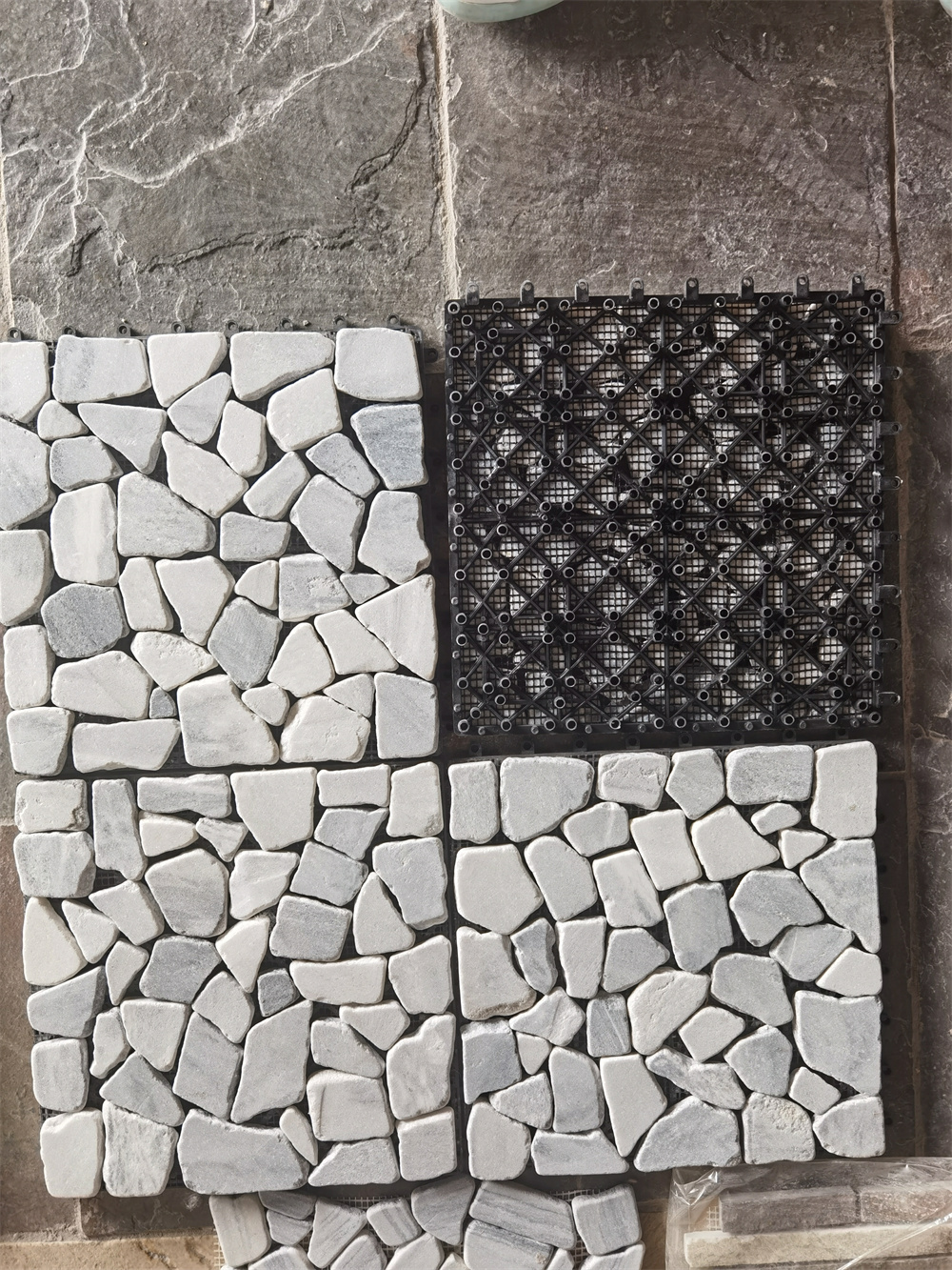 high quality white crazy pavers supplier