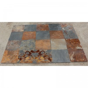 White flamed flagstones for Japanese market
