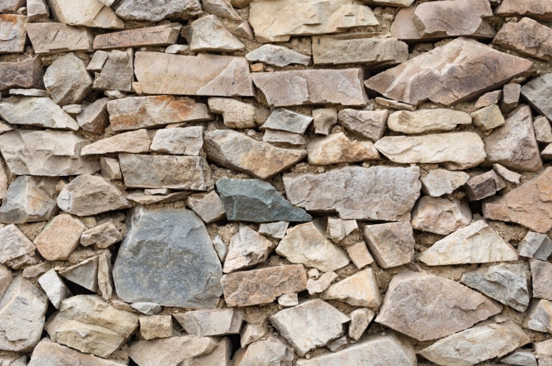 Irregular stones