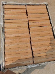 Autumn rose natural flagstone mat