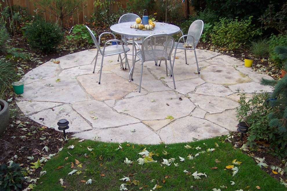 Autumn rose natural flagstone mat