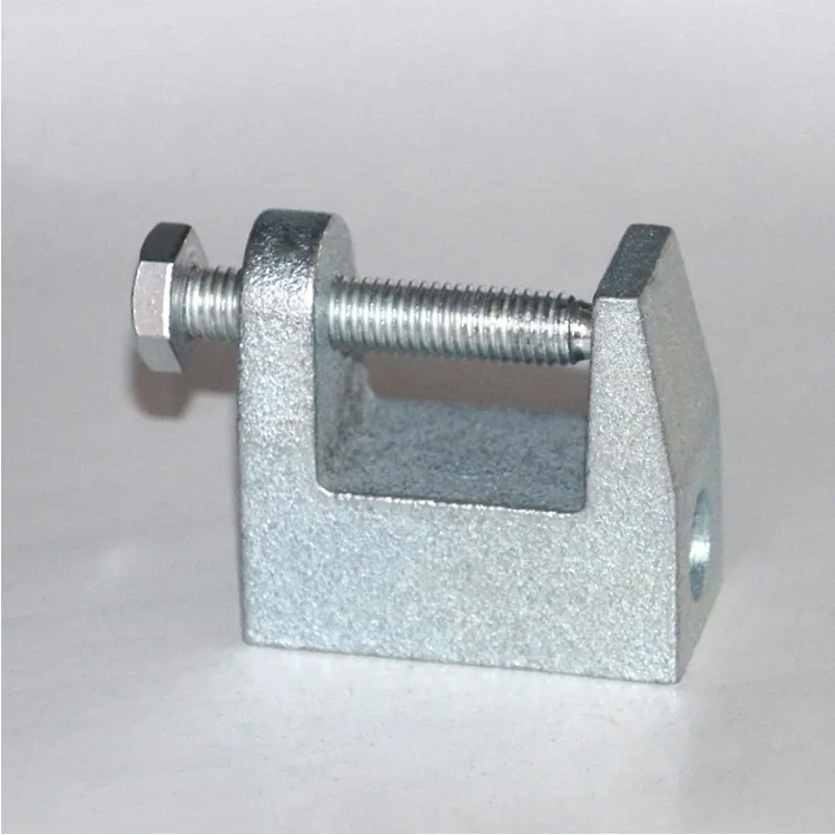 Galvanized  Malleable Iron Thread Rod Steel Beam Clamp