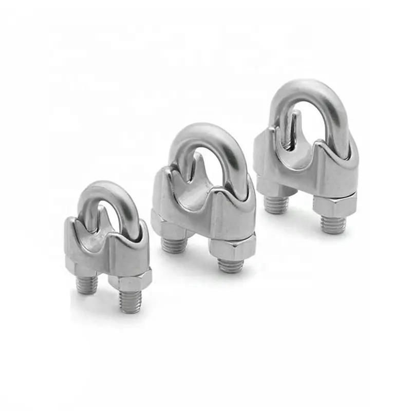 SS304 DIN741 Wire Rope Clips