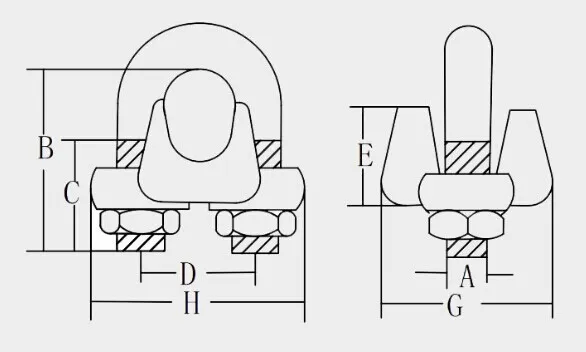 Adjustable Clevis Turnbuckle for Secure Tensioning and Rigging Applications