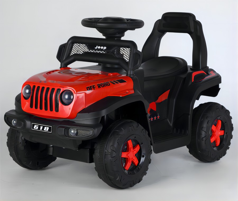 Multifunctional Small Kids Ride On Car With Push Bar And Safty Fence