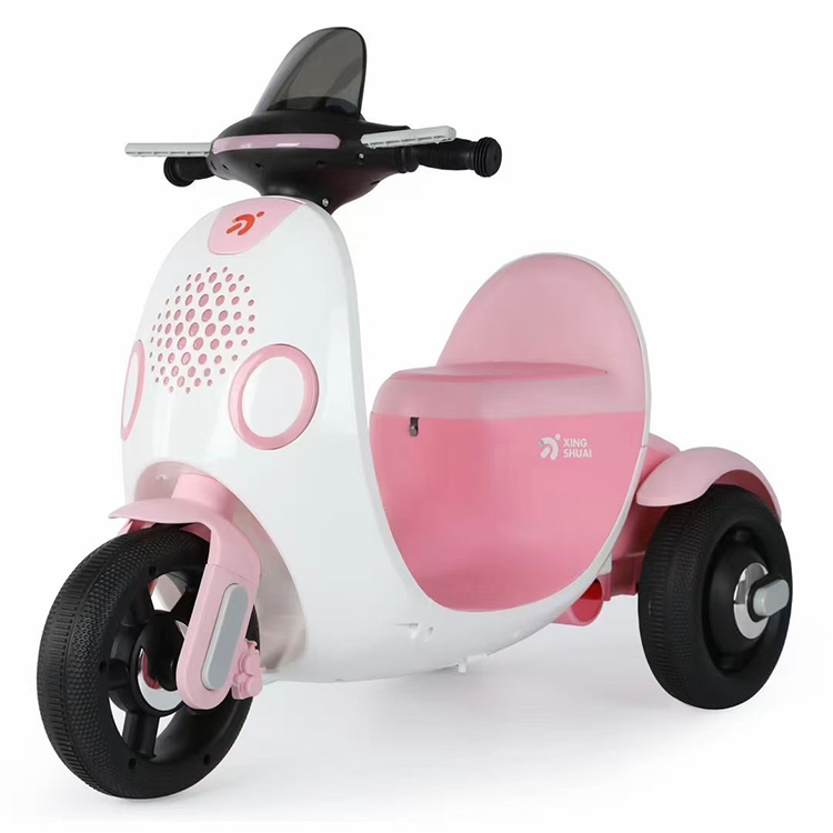 Kids cheap ride on mini motorcycle with music lights battery three wheels motorcycle electric motorbike