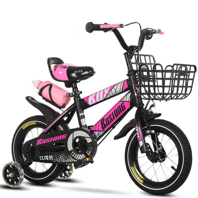 Factory custom multiple colors style 4 wheels kids bike bicycle