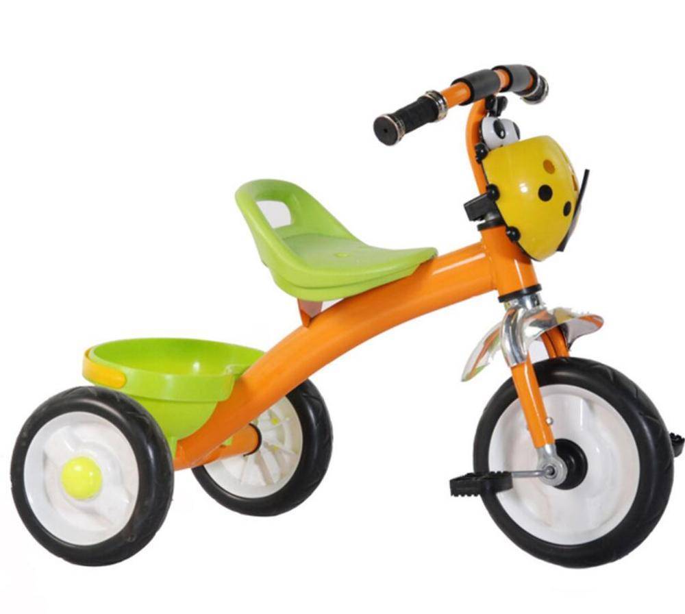 Factory of three wheel push bicycle for baby /baby tricycle with UCP bright wheel