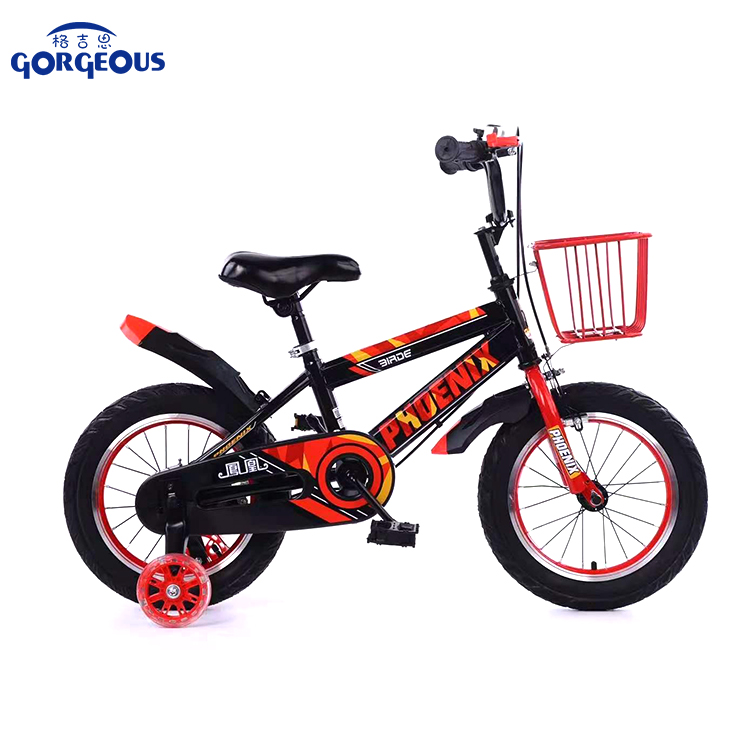 Cheap price kids small bicycle kids helmet bike 16 inch boys girls bike with training wheels