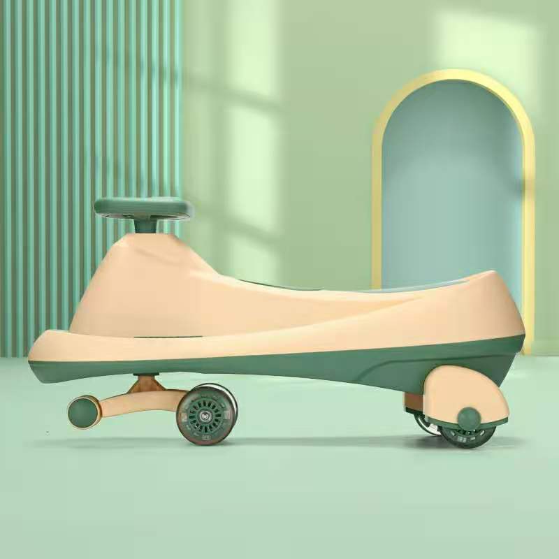 2022 new children baby drive plastic swing car/Good quality child car for kids/wholesale baby ride on swing car