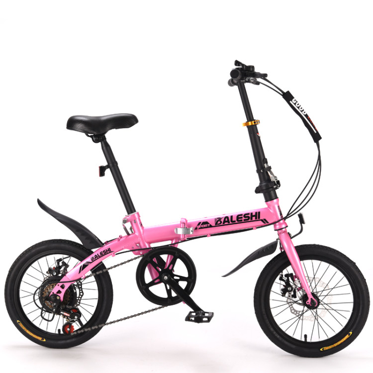Cheap folding bicycle folding mountain bike/OEM custom 7 speed gear folding bicycle bike/CE used foldable bike
