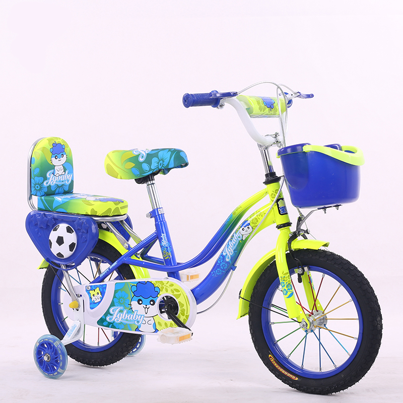Factory Customized 12 Inch Bike Kids Bicycle For 5 To 8 Years With Backrest