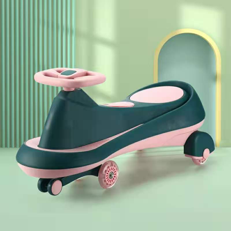 2022 hot sale driving toys baby sliding car/wholesale baby ride on swing car outdoor/ baby drive plastic twister swing car