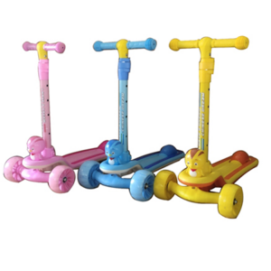 Popular Mini Child Kick Scooter Baby Scooter With 3 Led Wheels