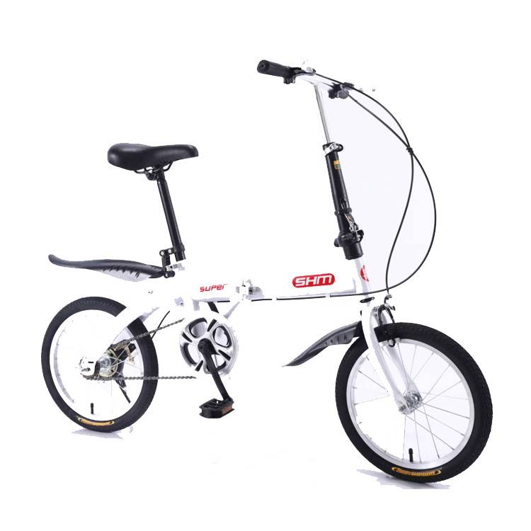 hot sale 18 inch folding bike /metal frame folding bike/ OEM Factory 6 speed folded bike