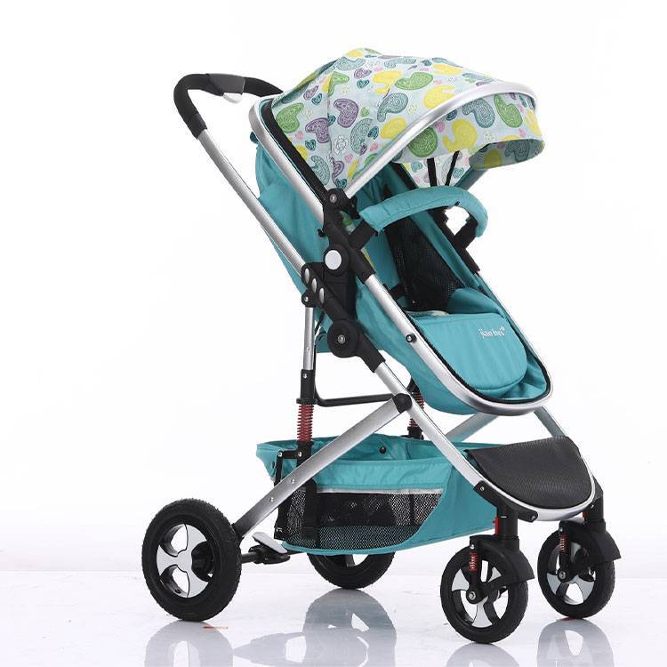 Cotton PU Fabric Good Custom baby stroller /baby carriage stroller parts / baby pram stroller 3 in 1