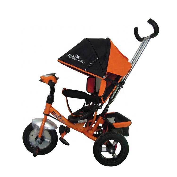 new model baby walker tricycle with handle/China factory 4 in 1 tricycles toddlers/high quality cheap trike baby toy price