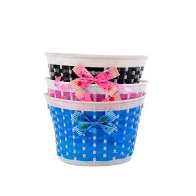 Cheap wholesale front handlebar willow bike basket