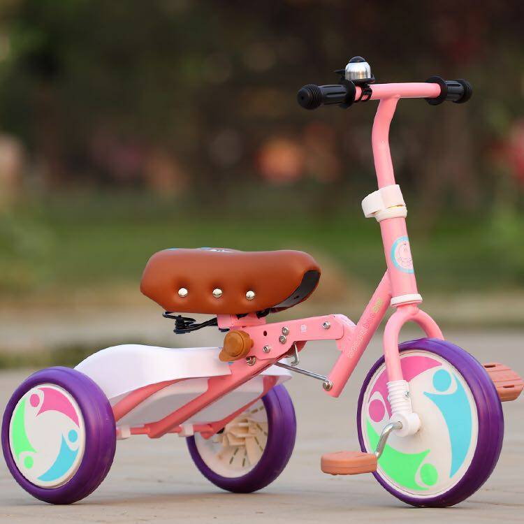 New high quality multifunctional folding children baby tricycle with clutch for kids