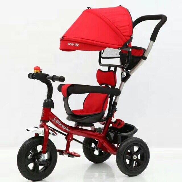 Alibaba China manufacture children bike three wheels/new model cheap children's 3 wheel bikes/children tricycle bike with roof