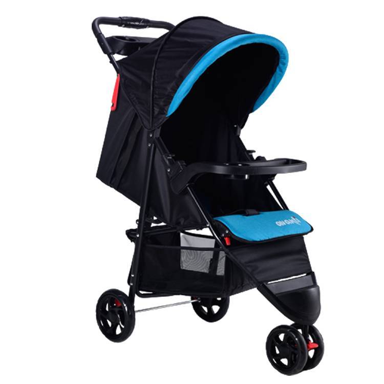 China Factory Promotion High Quality Travel Buy Blue Baby Stroller