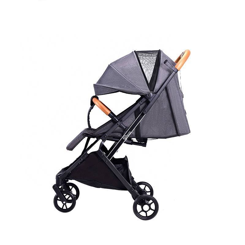 Hight quality luxury factory wholesale one hand auto folding carrito bebe baby stroller