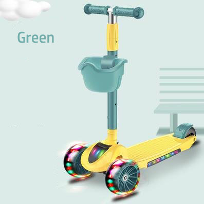 Wholesale Children's 10 Years Kids Scooter 3 Wheels Scooter For Kids With Led Light