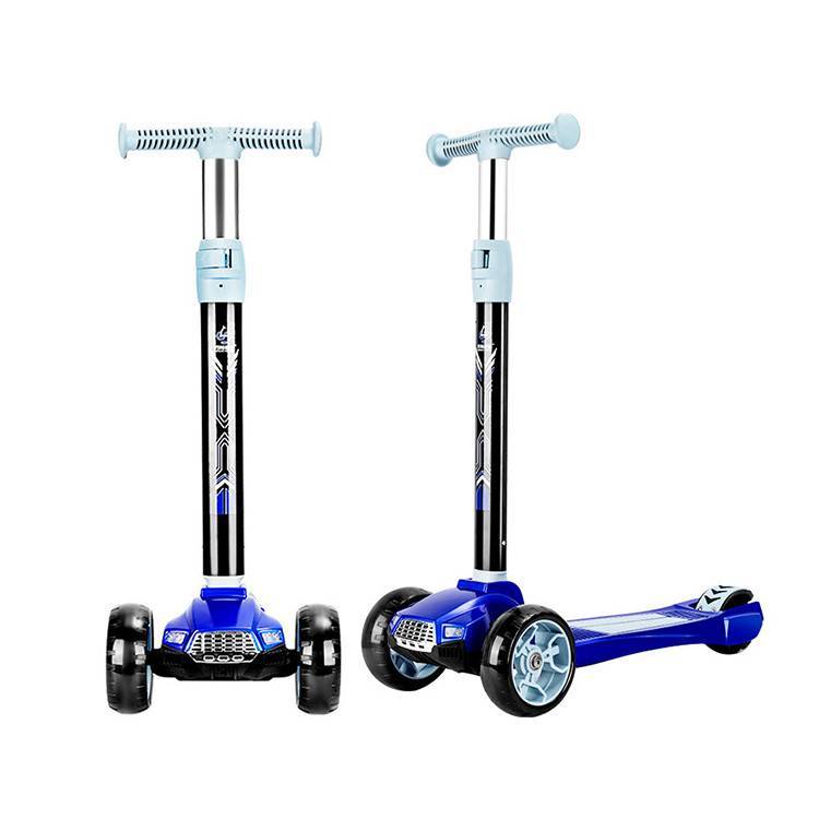 Foldable Scooter skate scooter for kids/3 wheel kick scooter with music light/Economical Cheap scooter for child