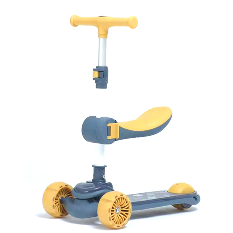 High Quality Oem Custom Cheap 3 Wheel Baby Kids Scooter With Seat