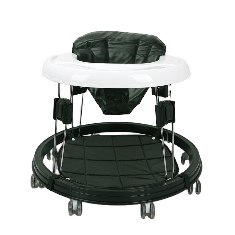 China kids learn to walk cartoon walking toy chair musical baby walker with stopper for children