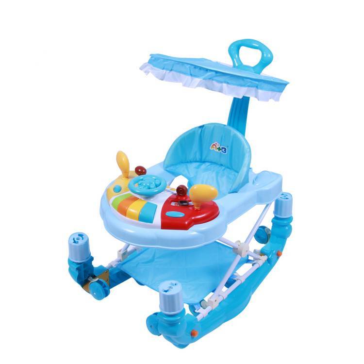 CE standard baby walker/best price baby carrier infant walker/8 wheels plastic baby walker