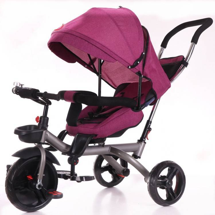 children's tricycle made in china/child tricycle children trike toy push bike  3weels/air tire wheels baby walker tricycle