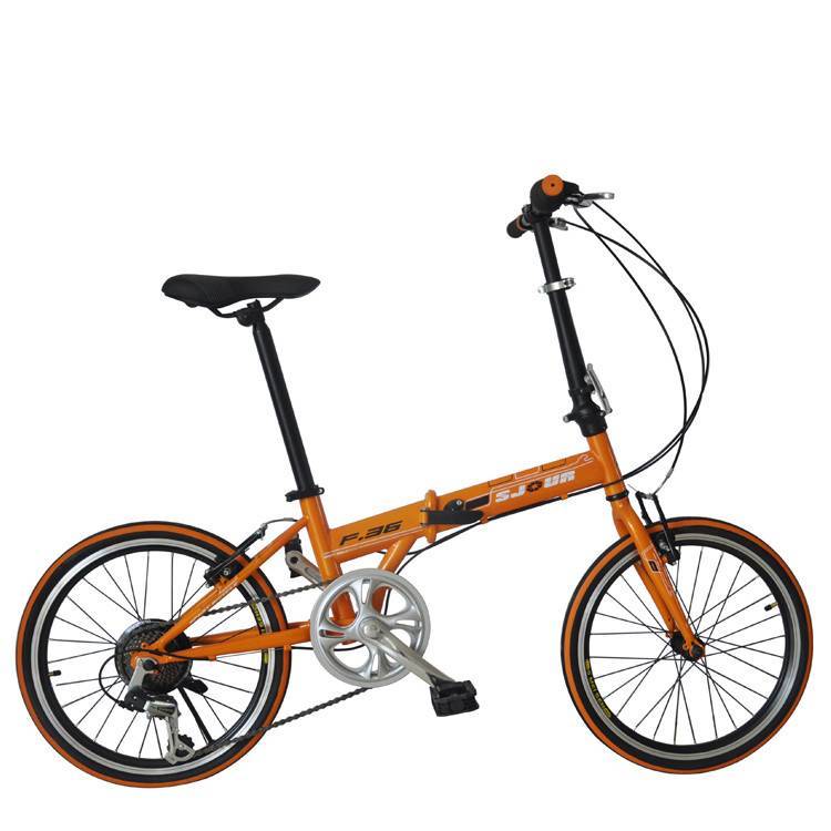 hot sale good quality nice folding bike/beautiful disc brake folding bike/Chinese single speed folding bicycle