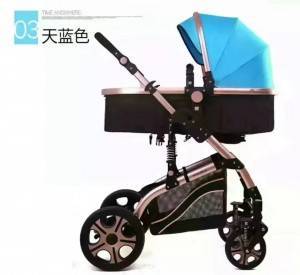 Good quality hot sale luxury child safety portable light weight foldable baby prams