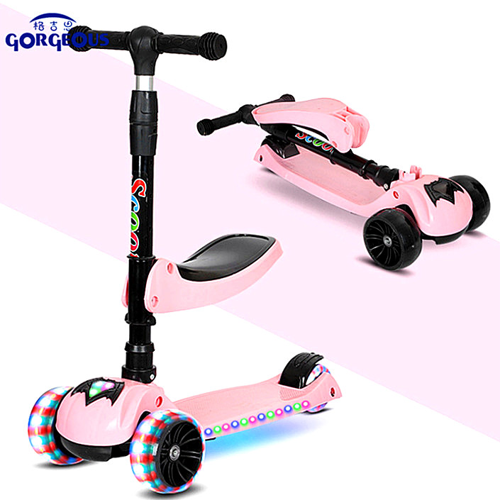 New Design Children'S Kids Scooter Three Wheel Kick Scooter For Kids 2021