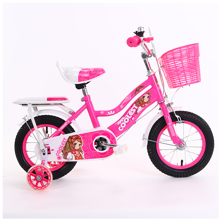 Wholesale Unique Custom Girls Children Bicycle 12 Inch Pink Bike For Kids 9-11
