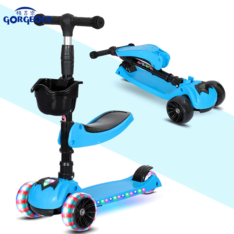 New Fashion Customized Logo Kids Scooter Big Wheels Mini Scooter For Kids 3 Years