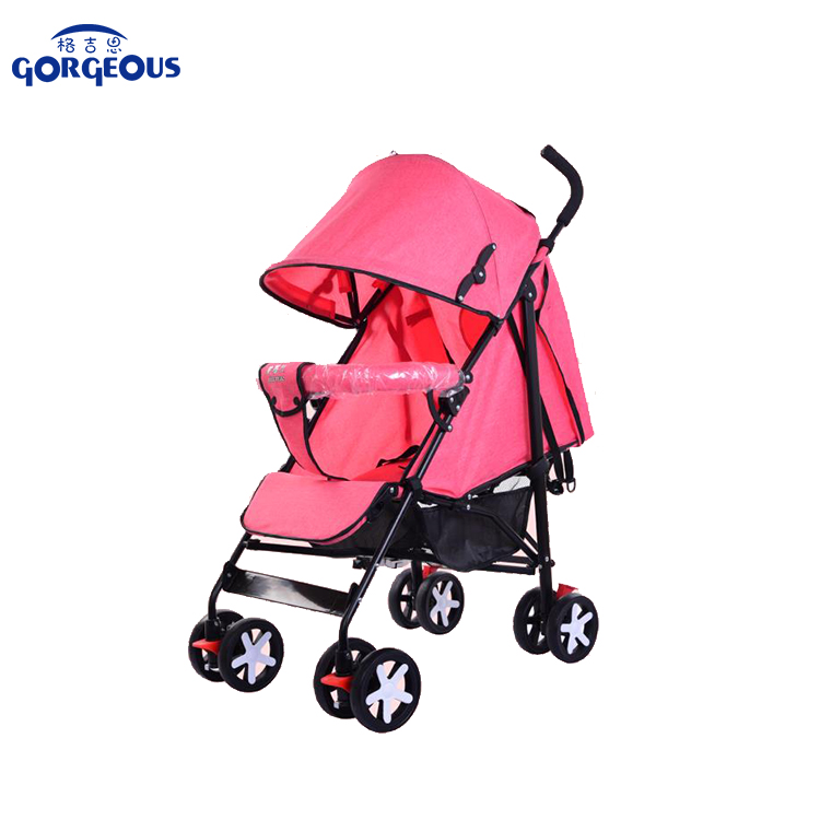 Stylish leather baby stroller for comfortable and fashionable parenting adventures