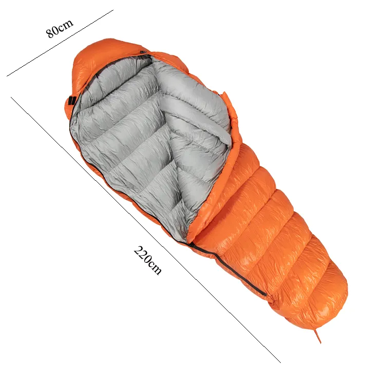 Maximizing Space with an XL Down Sleeping Bag