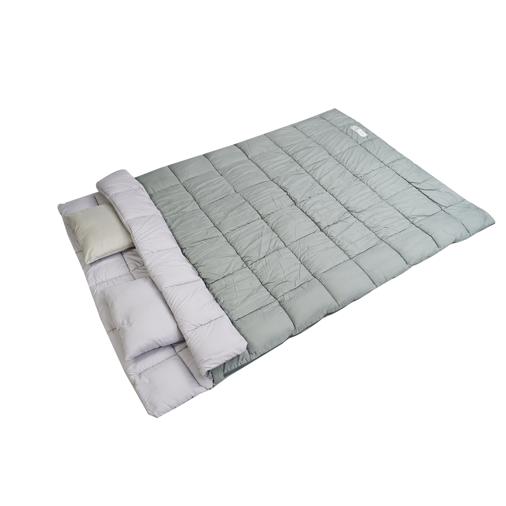 Camping 2 person Sleeping Bag with 2 Pillows