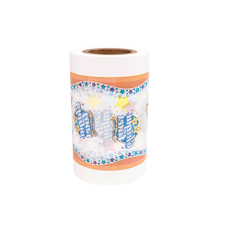 Four color printed PE film