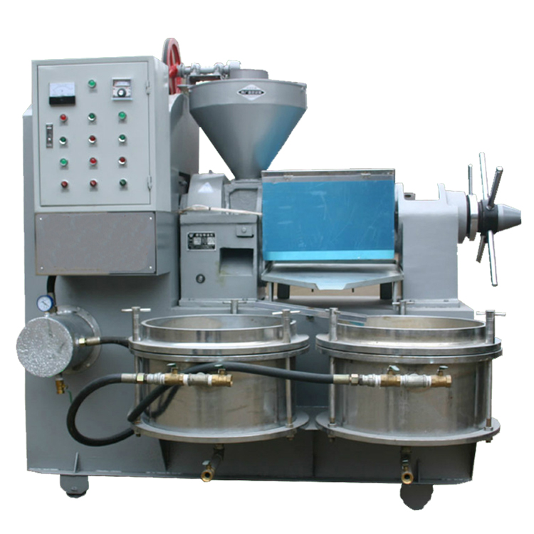 Oil Press with filter integrated machine