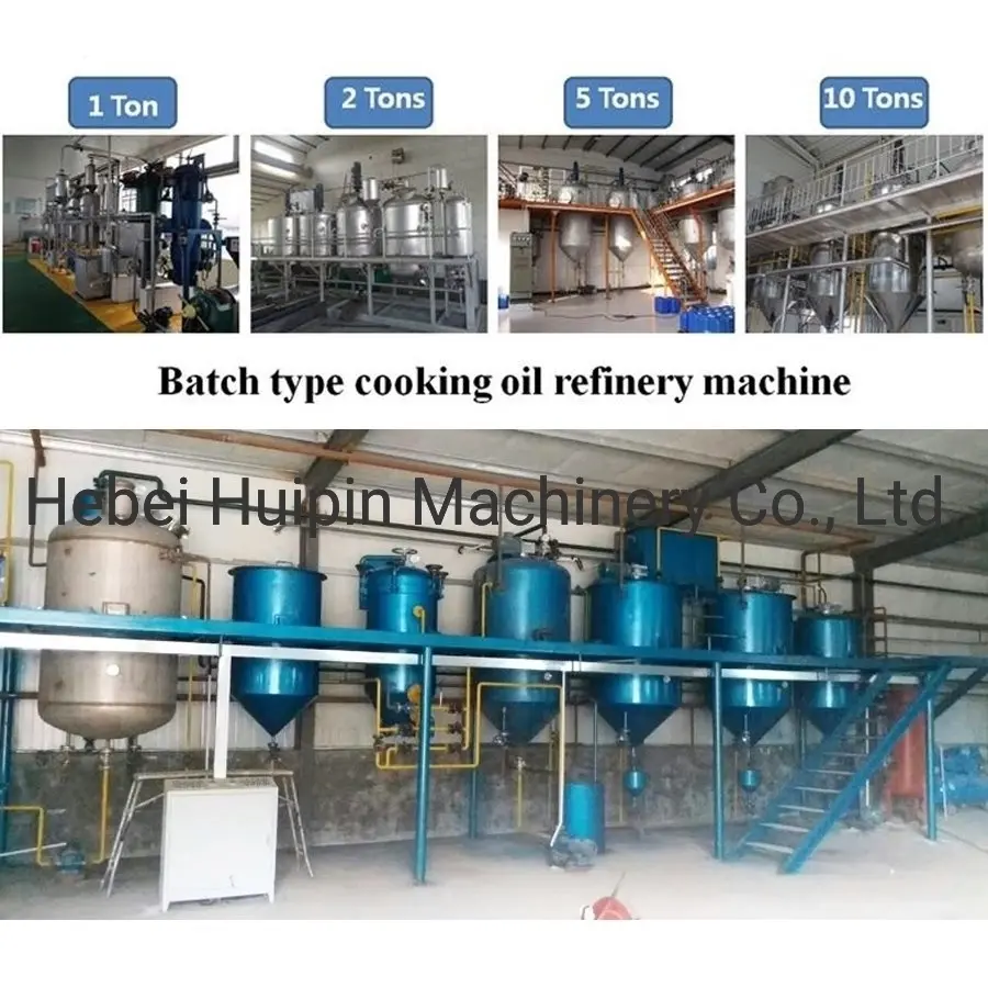 Crude Cooking Oil Refining Unit | Efficient, Compact