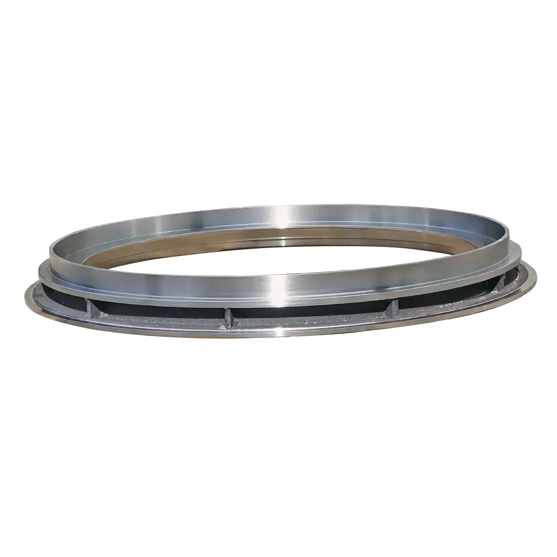 Comparison of pallet/base ring/bottom tray/bottom ring made of  cast steel and punching technology