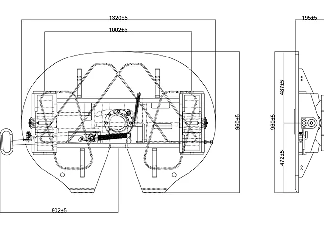 تعویض کاپ جلوی چرخ پنجم در کارخانه با کیفیت بالا