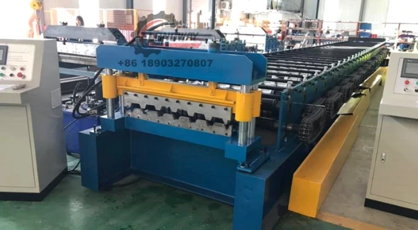 Metal Deck Roll Forming Machine