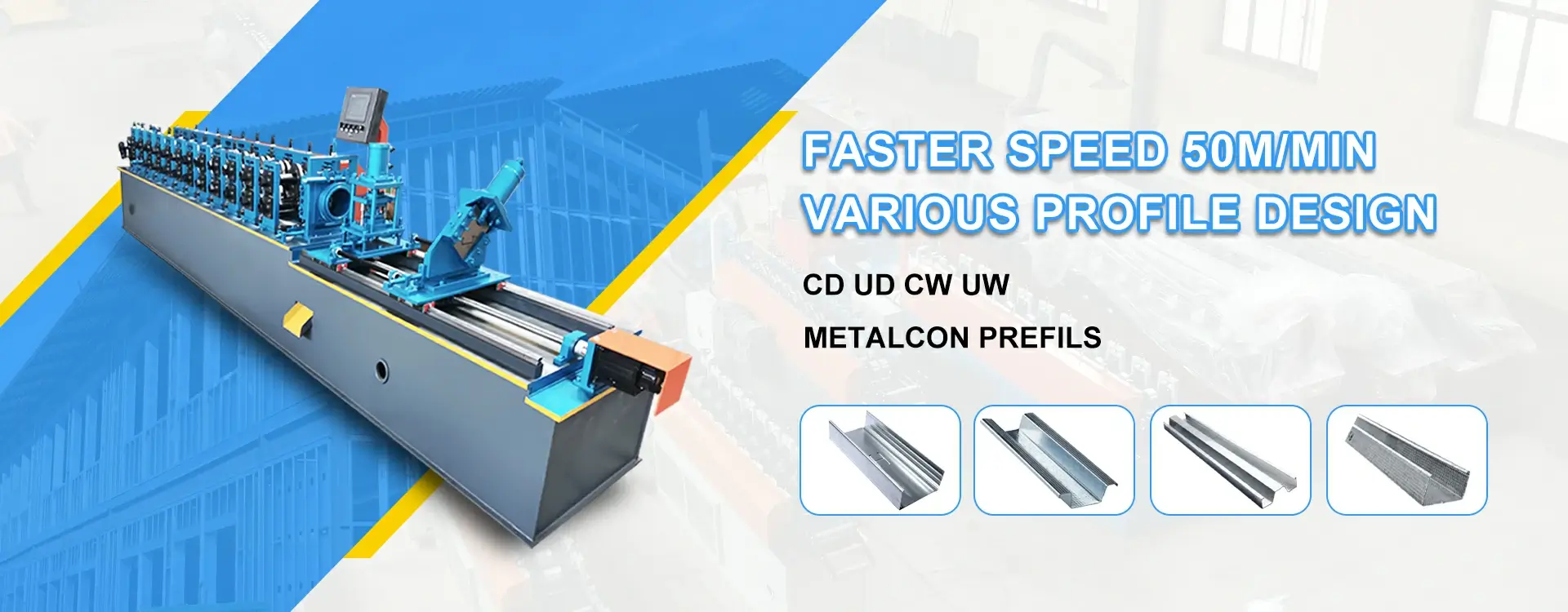 Stud and Track Roll Forming Machine